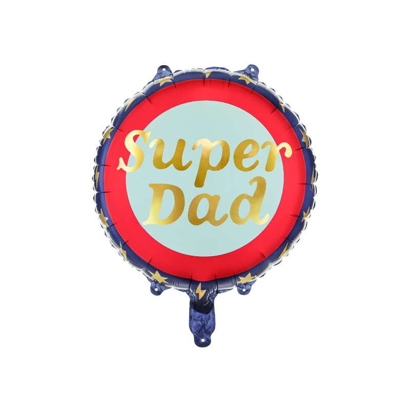 Balon foliowy Super Dad Dzień Ojca 45 cm