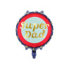 Balon foliowy Super Dad Dzień Ojca 45 cm