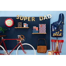 Balon foliowy Super Dad Dzień Ojca 45 cm