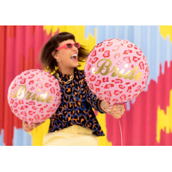 Balon foliowy Bride 45 cm, mix
