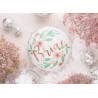 Balon foliowy Bride kwiaty 45cm, biały