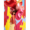 Balon foliowy Serce, 75x64,5 cm, czerwony