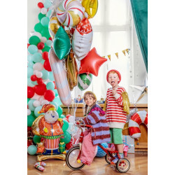 Balony cukrowe laski świąteczne 5szt 18.5x35cm