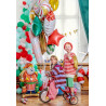 Balony cukrowe laski świąteczne 5szt 18.5x35cm