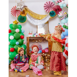 Girlanda frędzle, srebrna