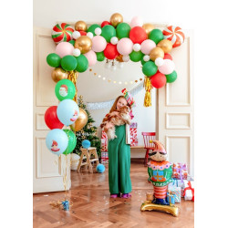 Girlanda balonowa Świąteczna dekoracja - Cukierki, mix, 170x155 cm