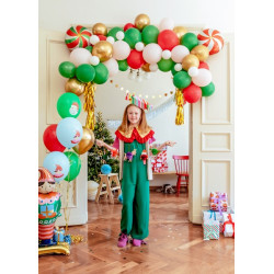 Girlanda balonowa Świąteczna dekoracja - Cukierki, mix, 170x155 cm