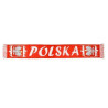 Szalik Kibica Polska biało czerwony
