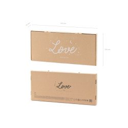 Neon LED - Love, biały, 61x27,4 cm