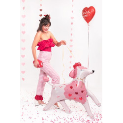 Balon foliowy Pudel, 119x108 cm, mix