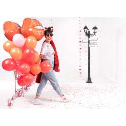 Balon foliowy Usta, 86.5x65 cm, mix