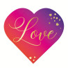 Serwetki Serca Love 10szt Walentynki