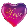 Balon foliowy Serce Love 45cm Walentynki