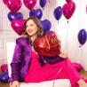 Balon foliowy Serce Love 45cm Walentynki
