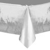 Obrus foliowy SREBRNY błyszczący 137x274cm