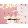 Dekoracje do muffinek - Topperki Bocian 7 szt 11-12 cm  Baby Shower