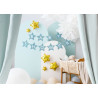 Baner Baby shower gwiazdki niebieskie 290x16.5 cm