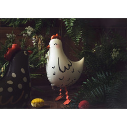 Balon foliowy Kurka Kura 48x60 cm wieś
