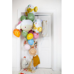 Balon foliowy Pisklę Kurczak Wielkanocny 78.5x64.5cm