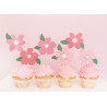 Toppery na tort Kwiaty 13-14.5 cm (1 op. / 8 szt.)