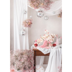 Toppery na tort Kwiaty 13-14.5 cm (1 op. / 8 szt.)