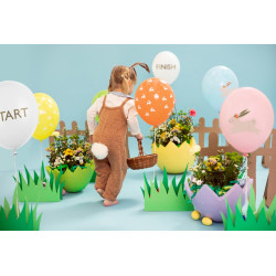 Balony 30cm Wielkanocne Zajączki Szukanie jajek (1 op. / 7 szt.)