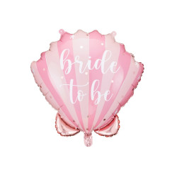 Balon foliowy Muszelka Bride to be Wieczór Panieński