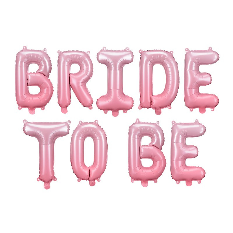 Balony Baner Bride to be satynowe na Wieczór Panieński 350x45cm