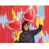 Balon foliowy Okulary serca 115,5x52 cm