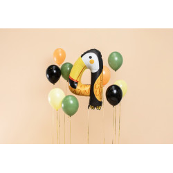 Balon foliowy Cyfra 4 - Tukan, 68x91 cm, mix
