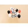Balon foliowy Cyfra 5 - Zebra, 68x98 cm, mix