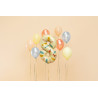 Balon foliowy Cyfra 8 - Wąż, 55x88 cm, mix
