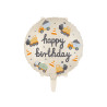 Balon foliowy Pojazdy budowlane Auta 45 cm