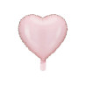 Balon foliowy Serce 45 cm Pastelowy jasny różowy