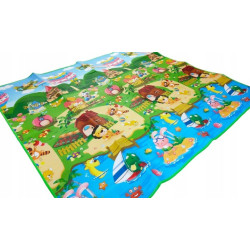 Mata edukacyjna piankowa dla dzieci 130x180