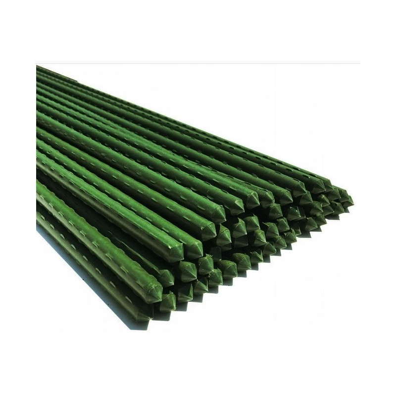 10x Tyczka 180cm Tyczki metalowe do roślin 16mm