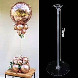 Stojak Stelaż na Balon Bubble 70cm dekoracja na stół