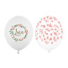 Balony 50szt Kwiaty Love mix 30cm