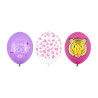 Balony 50szt You Rock Rockowe tygrys centki