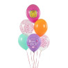 Balony 50szt You Rock Rockowe tygrys centki