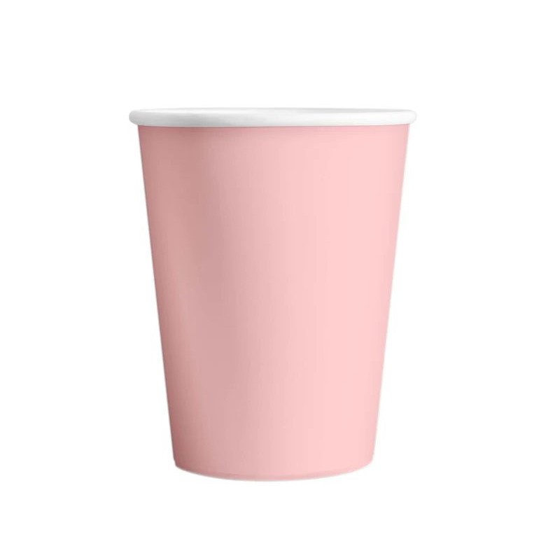 Kubeczki różowe 220ml 6szt