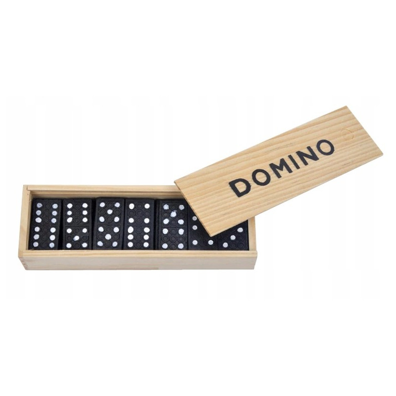 DOMINO drewniane gra