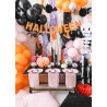 Dekoracja bibułowa Nietoperz 45x17 cm czarna dekoracja na Halloween