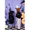 Dekoracja papierowa Nietoperze, 19-29 cm czarne 6 szt na Halloween