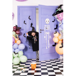 Dekoracja papierowa Nietoperze, 19-29 cm czarne 6 szt na Halloween