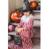 Torebka na prezent Nietoperze czarna na Halloween 14x18x8cm