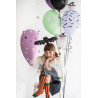 Balony na Halloween, czarownica, nietoperze mix 50 szt