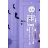 Dekoracja wisząca Szkielet Kościotrup 110 cm na Halloween