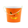 Wiaderka na cukierki Halloween, 13.5 cm, mix (1 op. / 2 szt.)