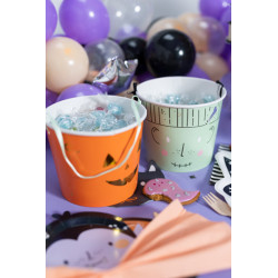 Wiaderka na cukierki Halloween, 13.5 cm, mix (1 op. / 2 szt.)